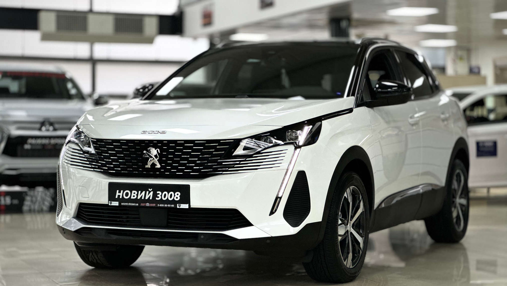 Peugeot 3008 в автосалоні «Автосвіт Миколаїв» у Миколаєві
