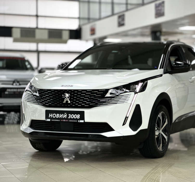 Peugeot 3008 в автосалоні «Автосвіт Миколаїв» у Миколаєві